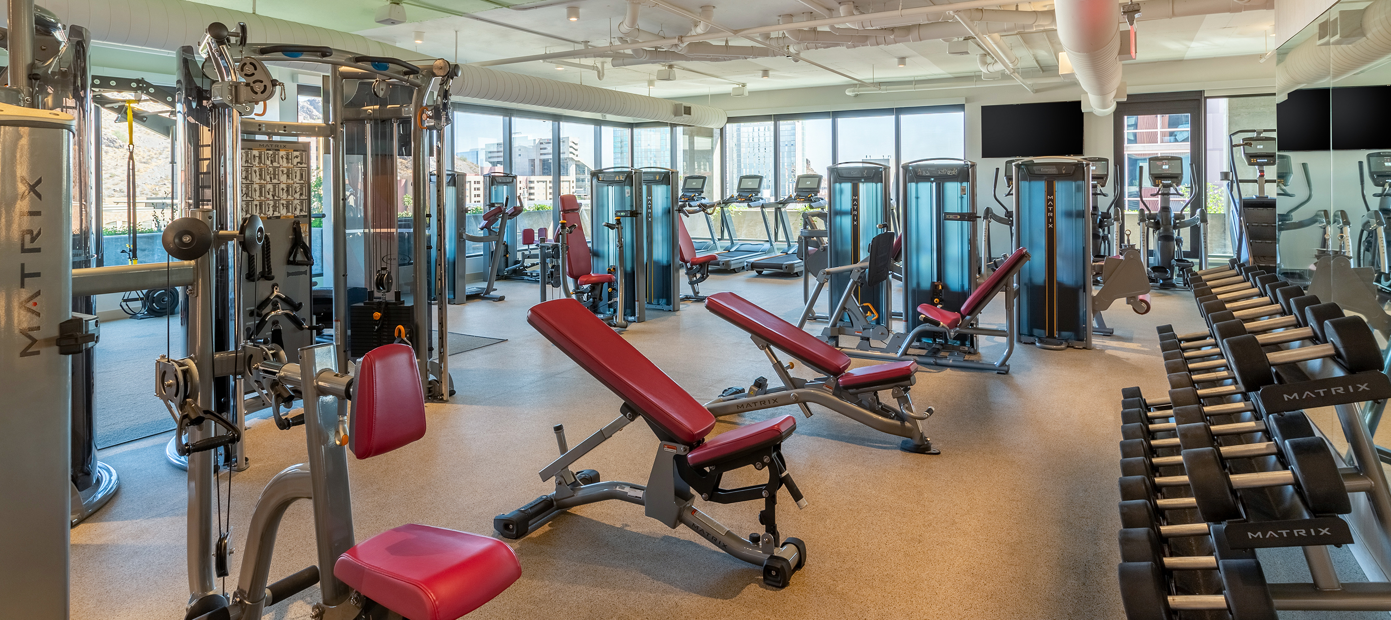 A state-of-the-art fitness center